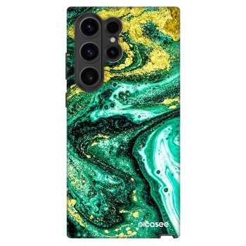 Maskica za Samsung Galaxy S23 Ultra 5G - Green Gold