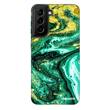 Maskica za Samsung Galaxy S21 5G G991B - Green Gold
