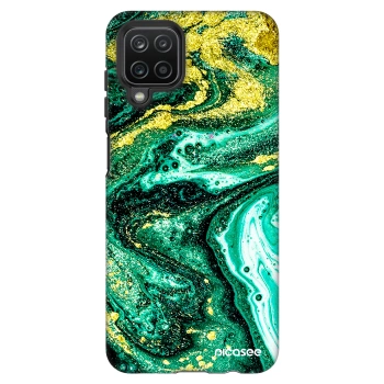 Maskica za Samsung Galaxy A12 A125F - Green Gold