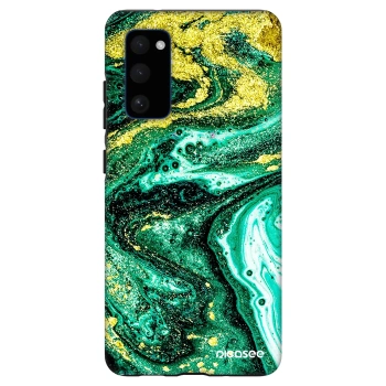 Maskica za Samsung Galaxy S20 FE - Green Gold