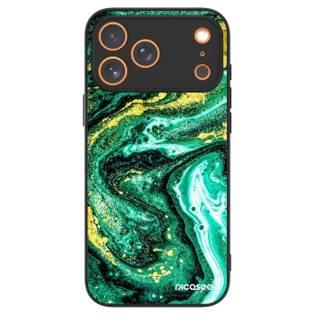 Picasee ULTIMATE CASE MagSafe za Apple iPhone 18 Pro Max - Green Gold
