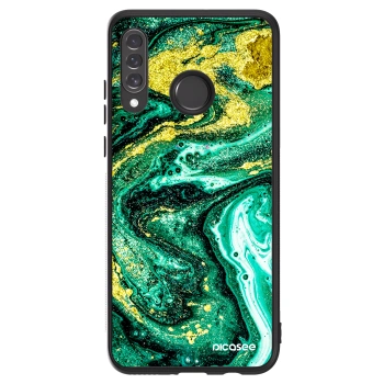 Picasee ULTIMATE CASE za Huawei P30 Lite - Green Gold