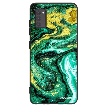 Maskica za Samsung Galaxy A41 A415F - Green Gold