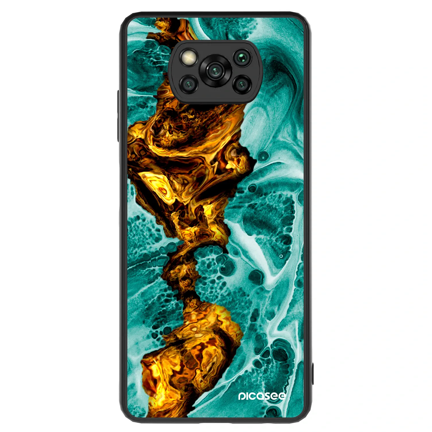 Picasee ULTIMATE CASE za Xiaomi Poco X3 - Goldsky