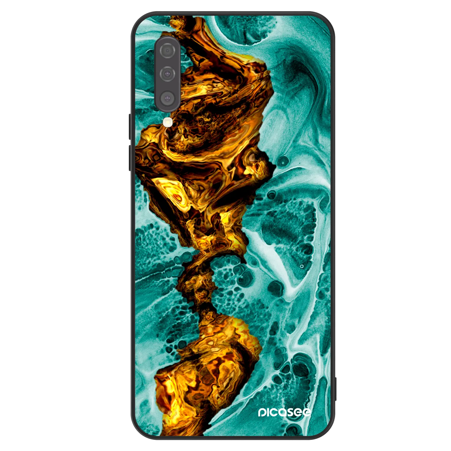 Picasee ULTIMATE CASE za Samsung Galaxy A50 A505F - Goldsky
