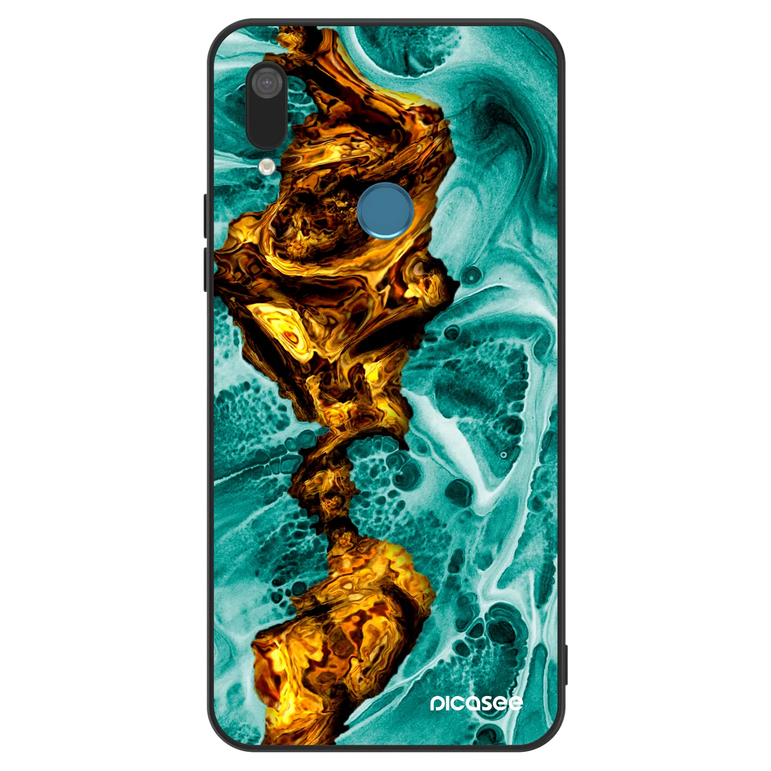 Picasee ULTIMATE CASE za Huawei Y7 2019 - Goldsky
