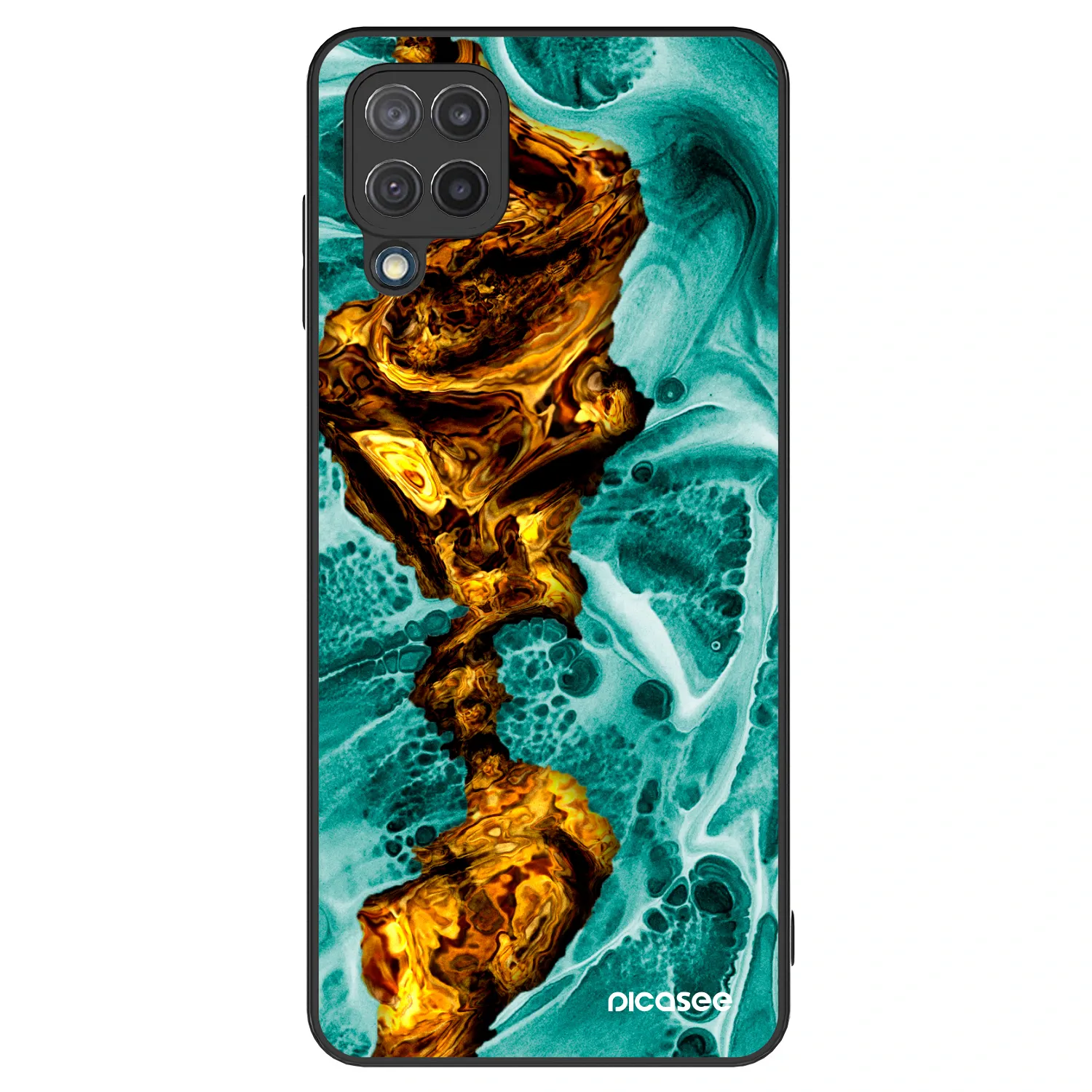 Picasee ULTIMATE CASE za Samsung Galaxy M12 M127F - Goldsky
