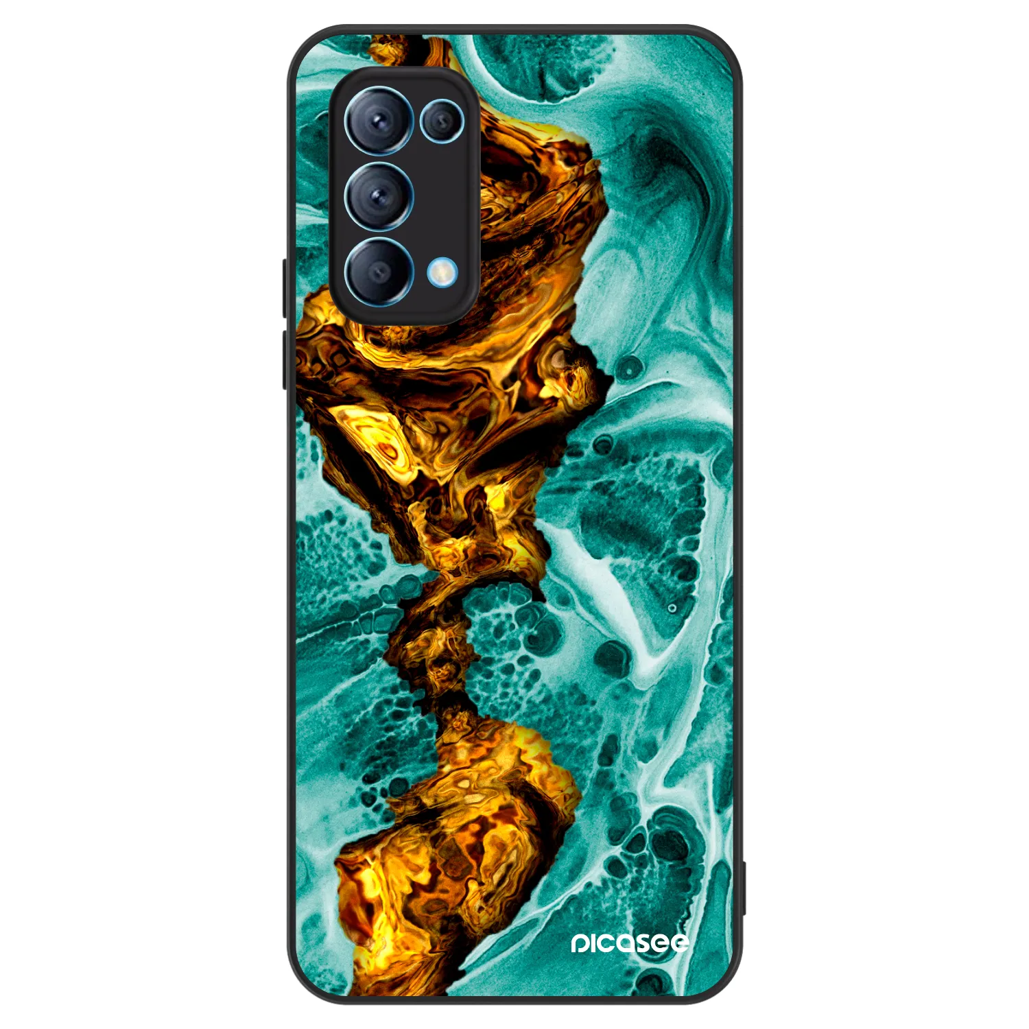 Picasee ULTIMATE CASE za OPPO Reno 5 5G - Goldsky