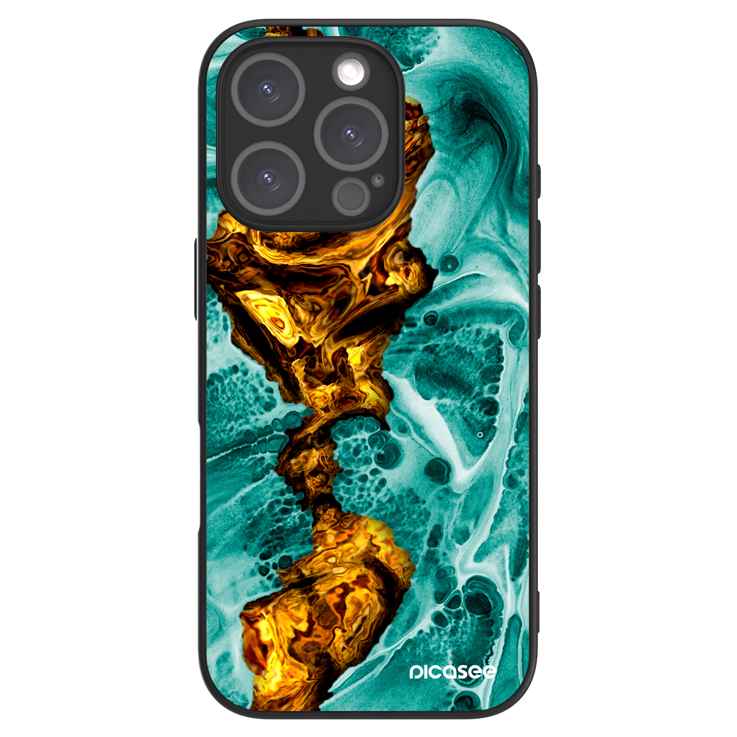 Picasee ULTIMATE CASE MagSafe za Apple iPhone 16 Pro - Goldsky