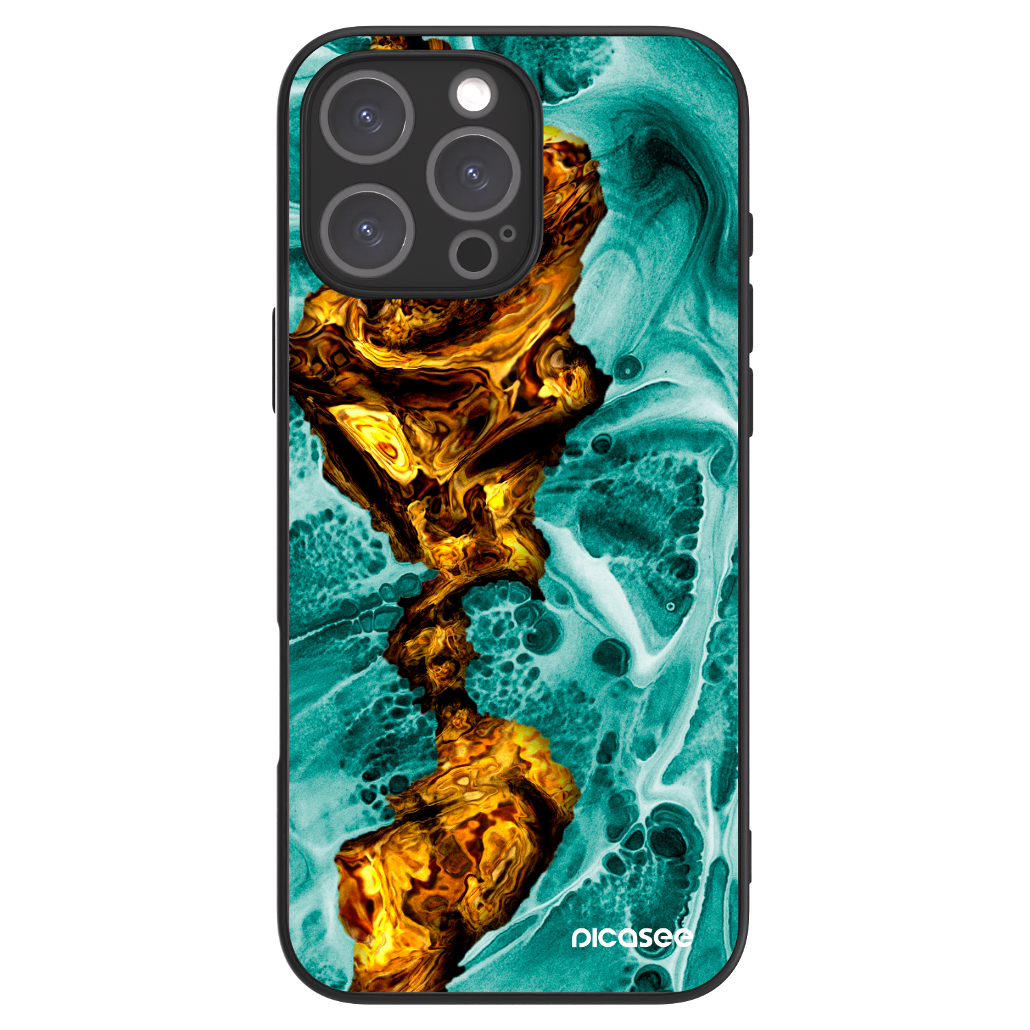Picasee ULTIMATE CASE za Apple iPhone 16 Pro Max - Goldsky