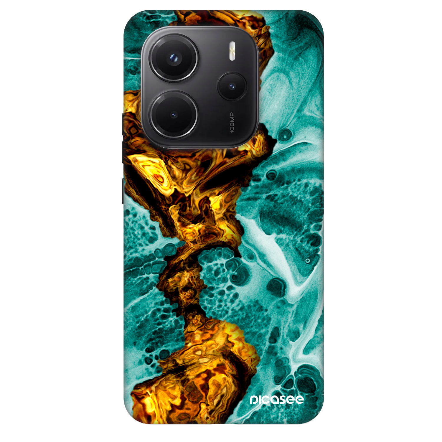 Picasee Fashion Case za Xiaomi Redmi Note 14 5G - Goldsky