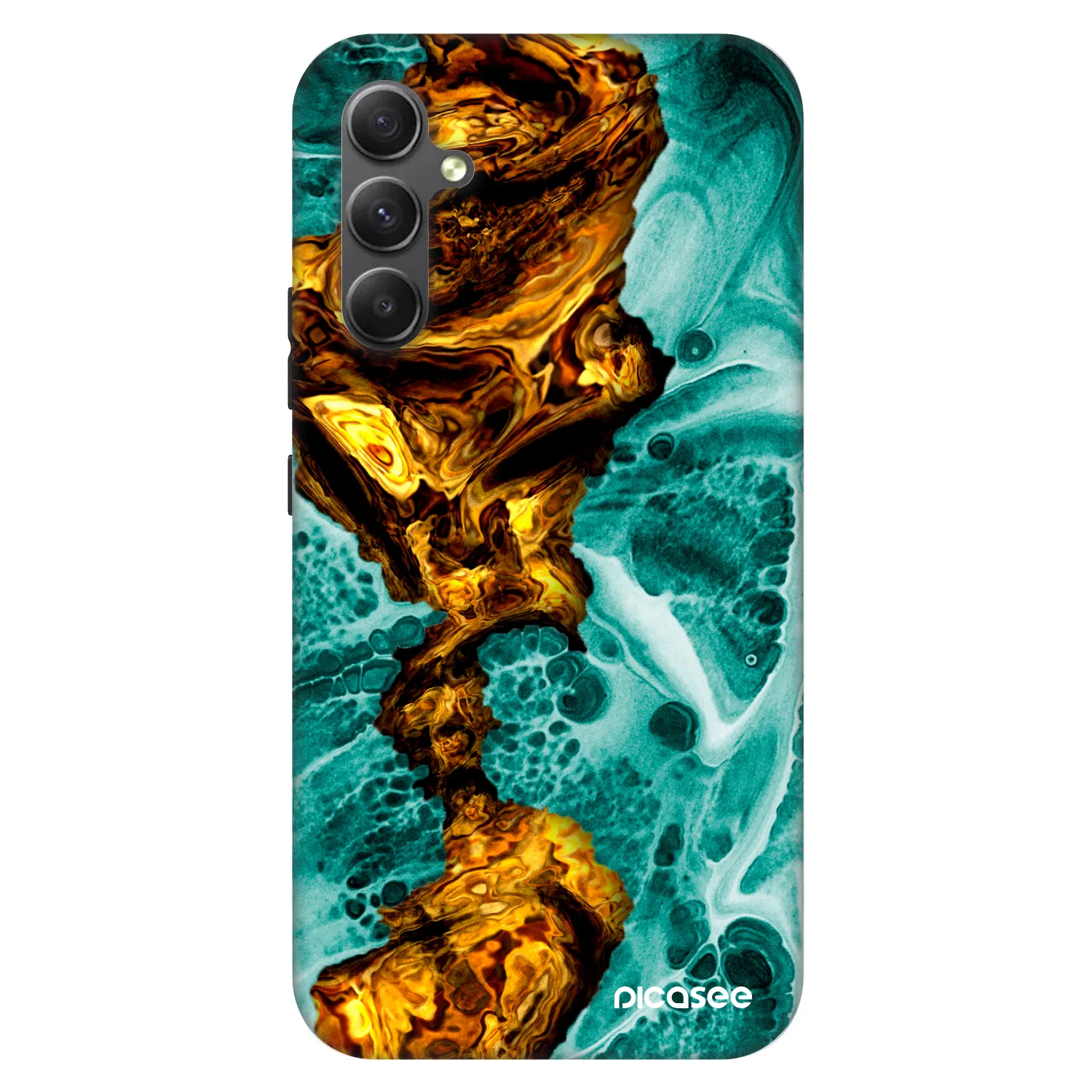 Picasee Fashion Case za Samsung Galaxy A34 5G A346B - Goldsky