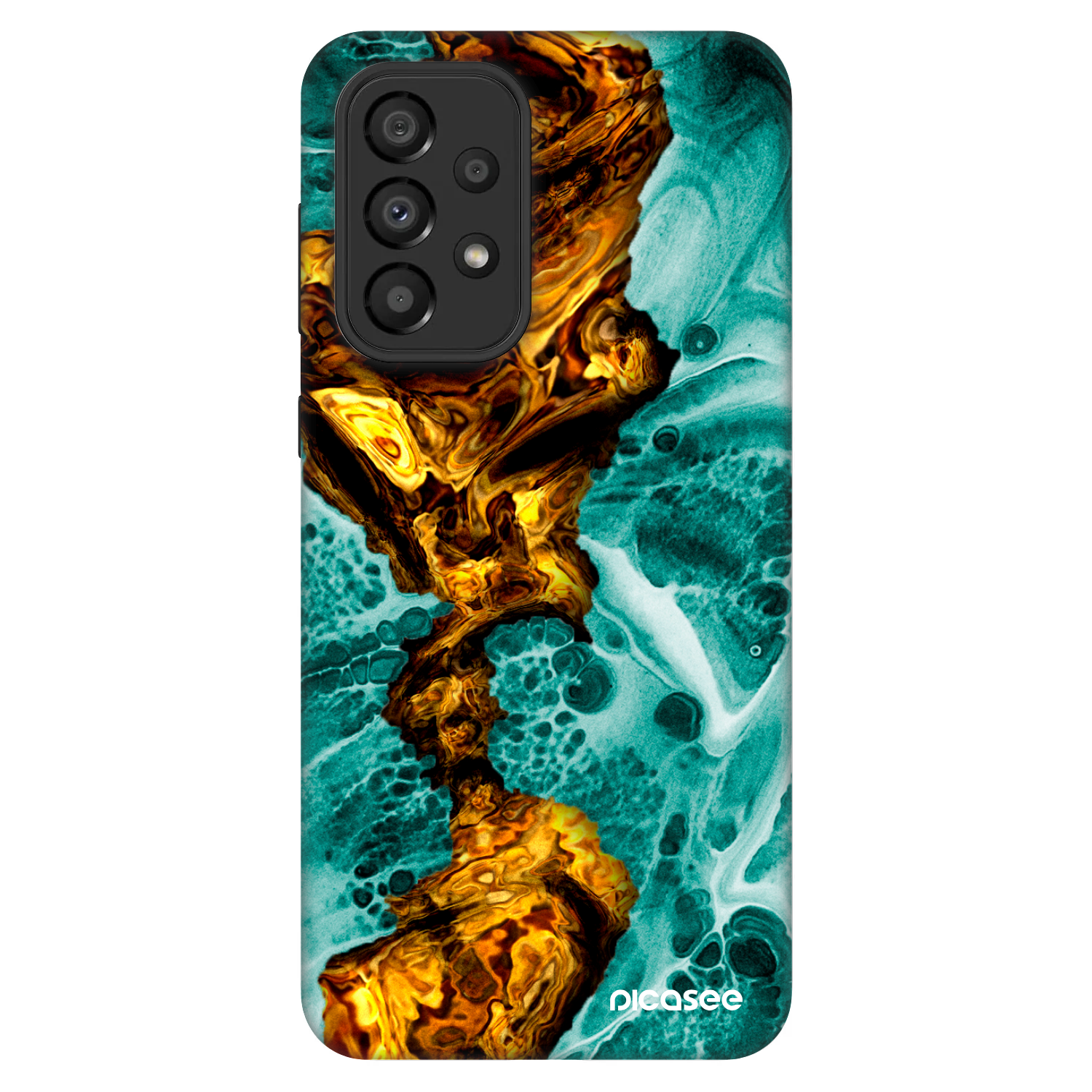 Picasee Fashion Case za Samsung Galaxy A33 5G A336 - Goldsky