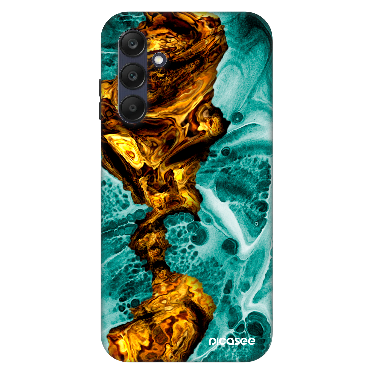 Picasee Fashion Case za Samsung Galaxy A25 A256B 5G - Goldsky