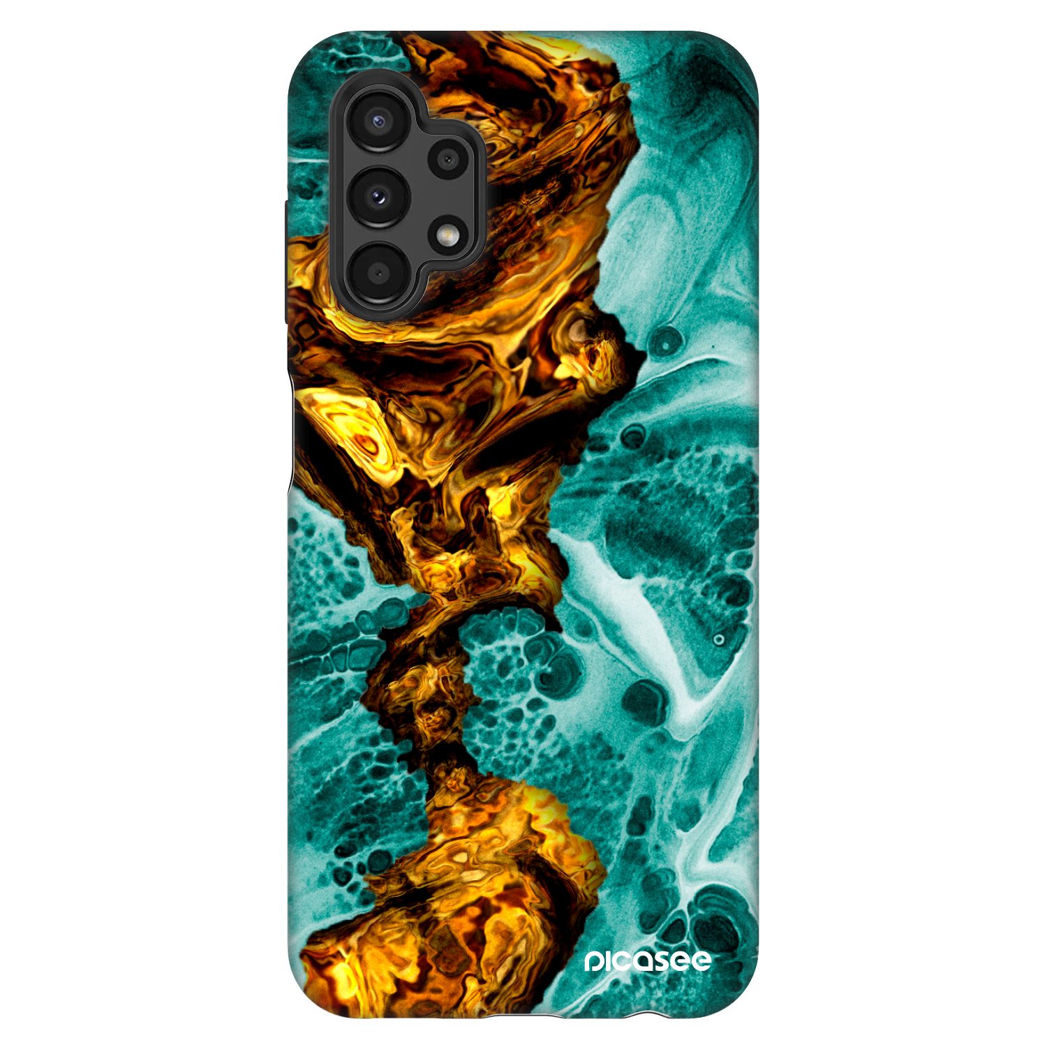 Picasee Fashion Case za Samsung Galaxy A13 4G A135 - Goldsky