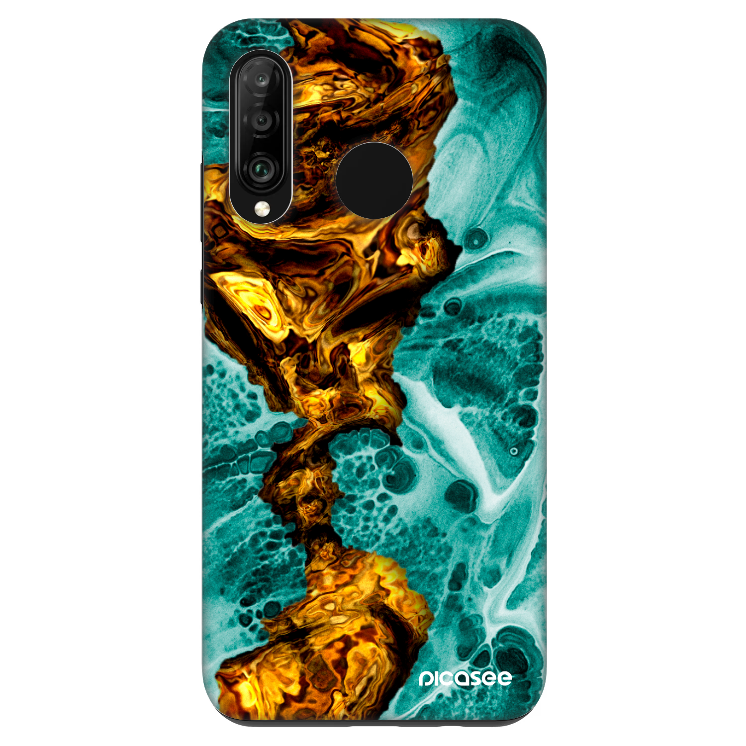 Picasee Fashion Case za Huawei P30 Lite - Goldsky