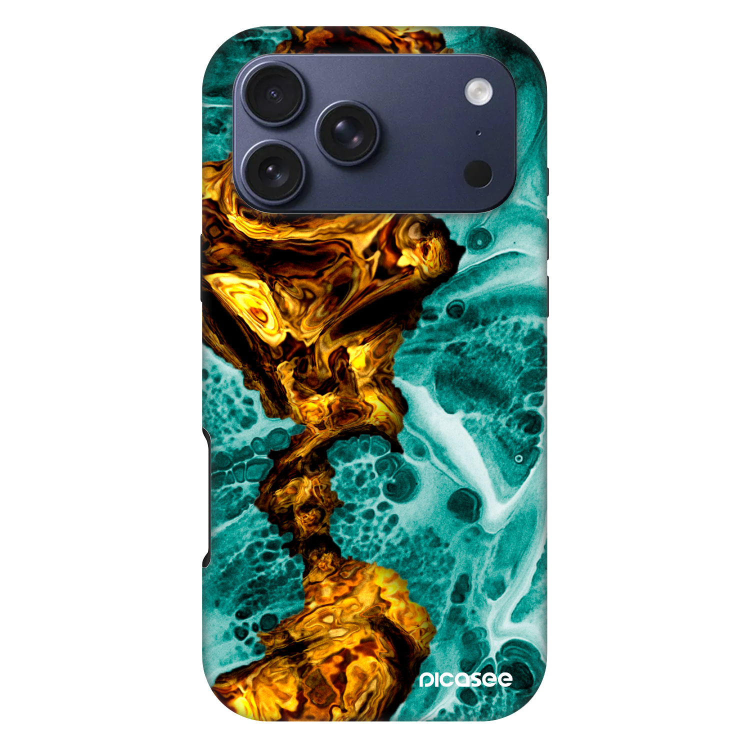 Picasee Fashion Case MagSafe za Apple iPhone 17 Pro Max - Goldsky