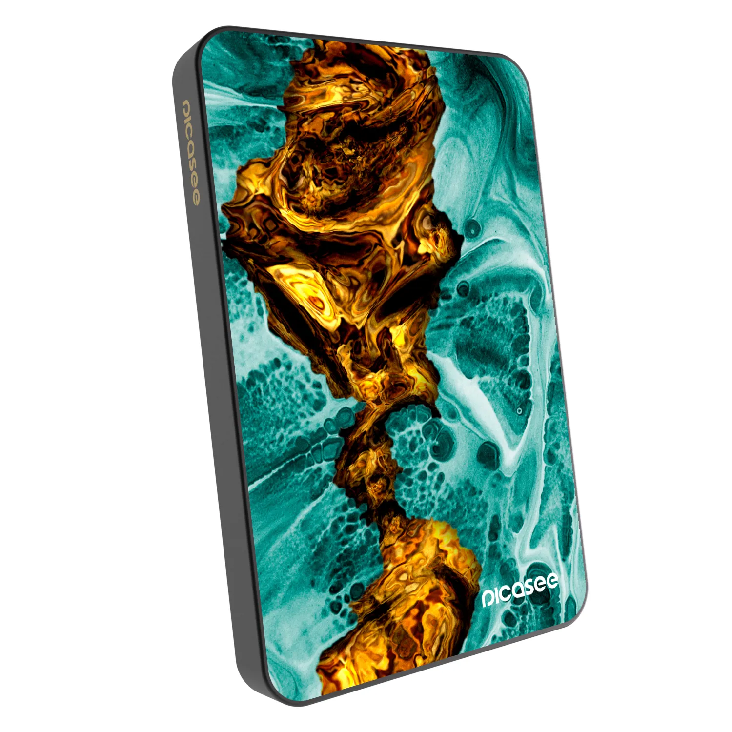 Picasee Prijenosni punjač s MagSafe 5 000 mAh Sivo - Goldsky