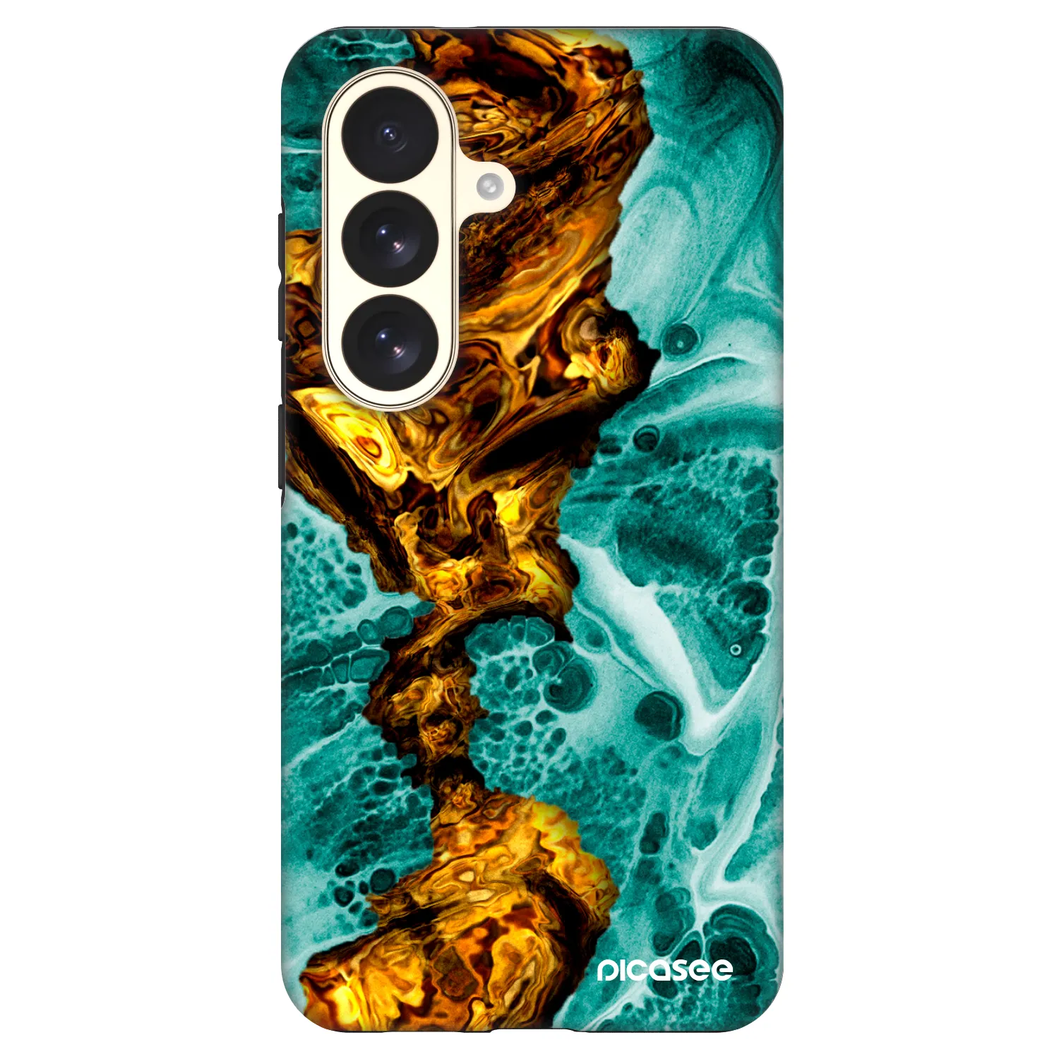 Picasee Fashion Case PowerShare pro Samsung Galaxy S26 - Goldsky
