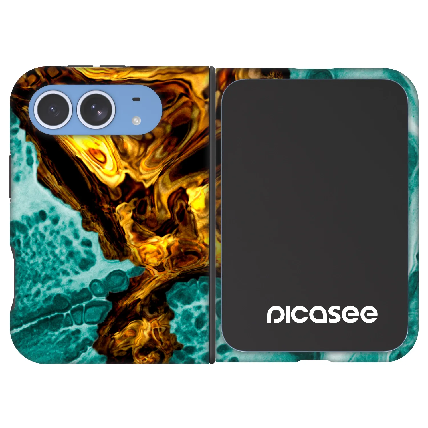Picasee Fashion Case MagSafe za Apple iPhone Ultra - Goldsky