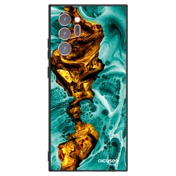 Picasee crna silikonska maskica za Samsung Galaxy Note 20 Ultra - Goldsky