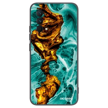 Picasee crna silikonska maskica za Realme GT Master Edition 5G - Goldsky