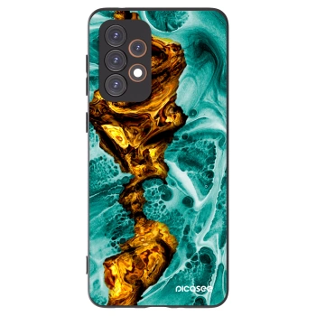 Picasee crna silikonska maskica za Samsung Galaxy A33 5G A336 - Goldsky