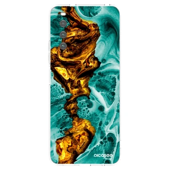 Picasee silikonska prozirna maskica za Sony Xperia 10 IV 5G - Goldsky