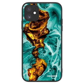 Picasee ULTIMATE CASE MagSafe za Apple iPhone 11 - Goldsky