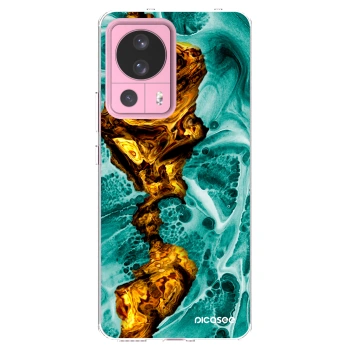 Picasee silikonska prozirna maskica za Xiaomi 13 Lite - Goldsky