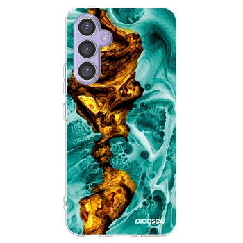 Picasee silikonska prozirna maskica za Samsung Galaxy A54 5G A546B - Goldsky