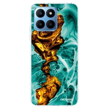 Picasee silikonska prozirna maskica za Honor 70 Lite - Goldsky