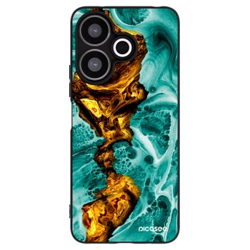 Picasee crna silikonska maskica za Xiaomi Redmi 13 4G - Goldsky
