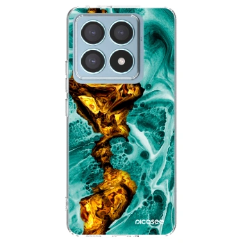Picasee silikonska prozirna maskica za Xiaomi 14T Pro - Goldsky