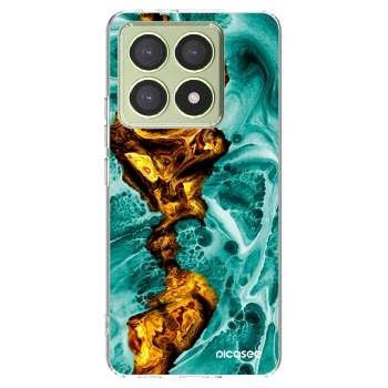 Picasee silikonska prozirna maskica za Xiaomi 14T - Goldsky