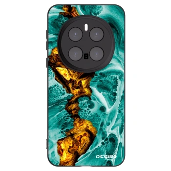Picasee crna silikonska maskica za Honor Magic7 Pro 5G - Goldsky