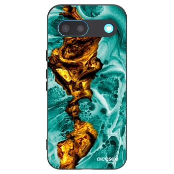 Picasee crna silikonska maskica za Google Pixel 8 - Goldsky