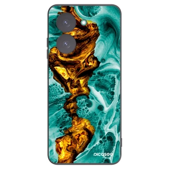 Picasee crna silikonska maskica za Xiaomi Redmi A5 - Goldsky