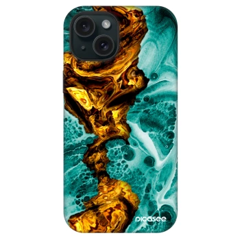Picasee Fashion Case MagSafe za Apple iPhone 15 - Goldsky