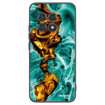 Picasee crna silikonska maskica za OnePlus 13R 5G - Goldsky