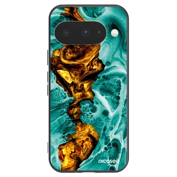 Picasee crna silikonska maskica za Google Pixel 10 - Goldsky