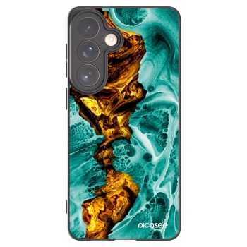 Picasee crna silikonska maskica za Samsung Galaxy S26+ - Goldsky