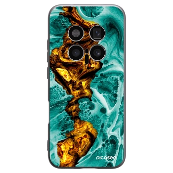 Picasee crna silikonska maskica za Honor Magic8 Pro 5G - Goldsky