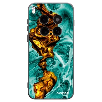 Picasee crna silikonska maskica za Vivo X300 Pro - Goldsky