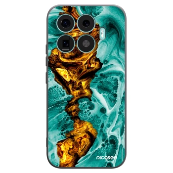 Picasee crna silikonska maskica za Xiaomi 17T - Goldsky
