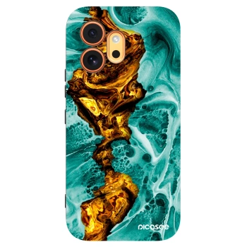 Picasee crna silikonska maskica za Honor 600 - Goldsky