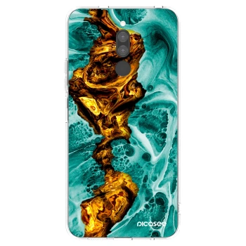Picasee silikonska prozirna maskica za Xiaomi Redmi 8 - Goldsky