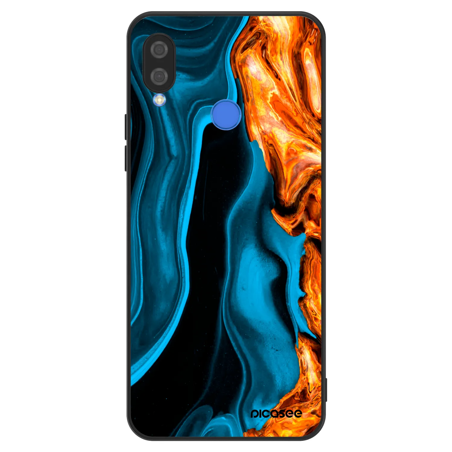 Picasee ULTIMATE CASE za Huawei Nova 3 - Gold blue