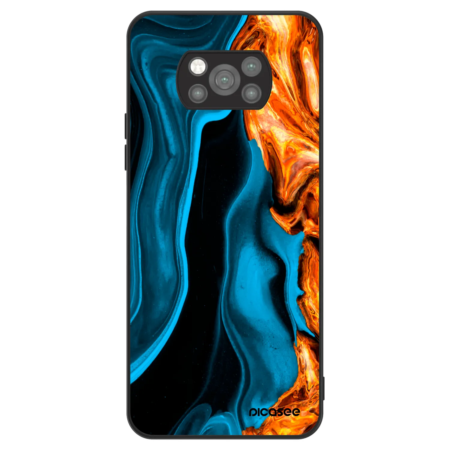 Picasee ULTIMATE CASE za Xiaomi Poco X3 Pro - Gold blue