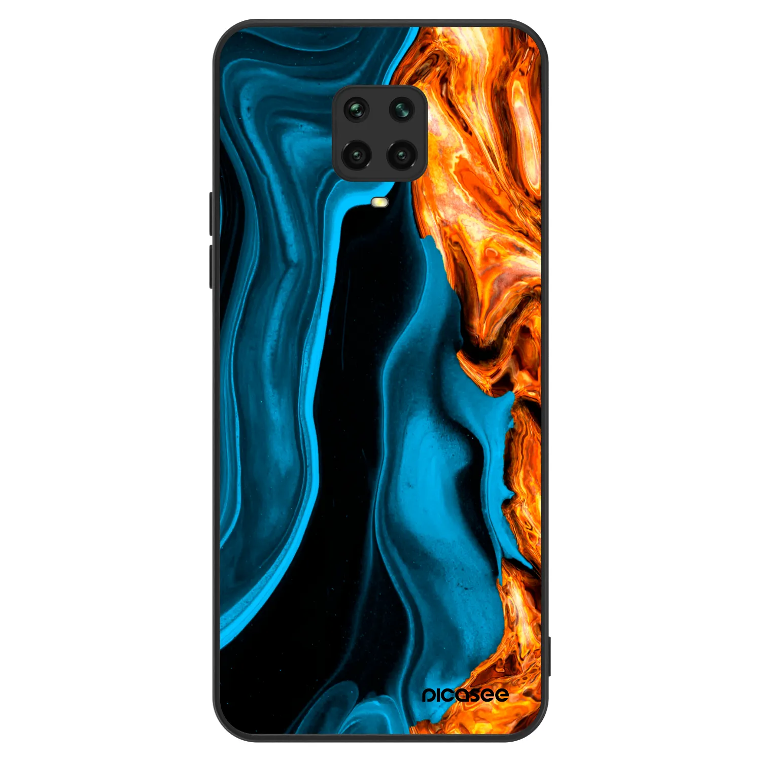 Picasee ULTIMATE CASE za Xiaomi Redmi Note 9S - Gold blue